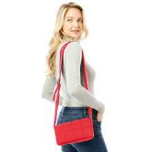 Load image into Gallery viewer, Quilted Puffer Crossbody Bag
