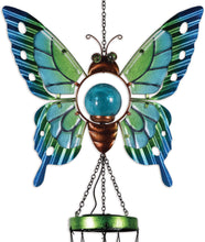 Load image into Gallery viewer, Butterfly Solar Wind Chime
