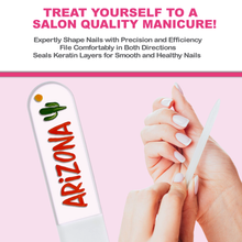Load image into Gallery viewer, Arizona Cactus Crystal Nail File
