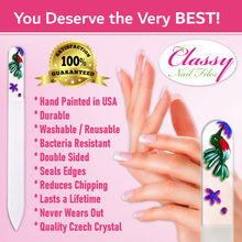 Load image into Gallery viewer, Hummingbird Crystal Nail File
