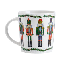 Load image into Gallery viewer, Holly Nutcracker Porcelain Mug
