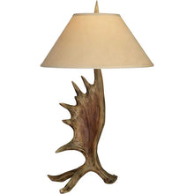 Load image into Gallery viewer, Northen Moose Antler Table Lamp
