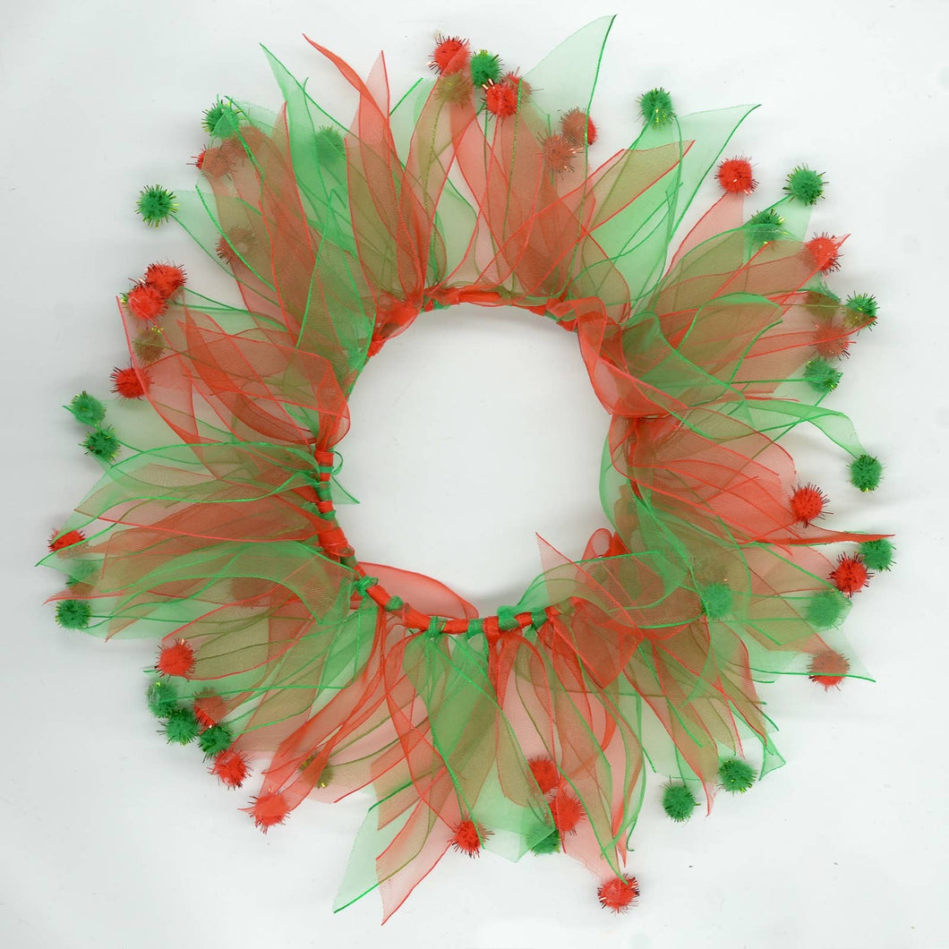 Holiday Pom Pom Dog Collar Collection