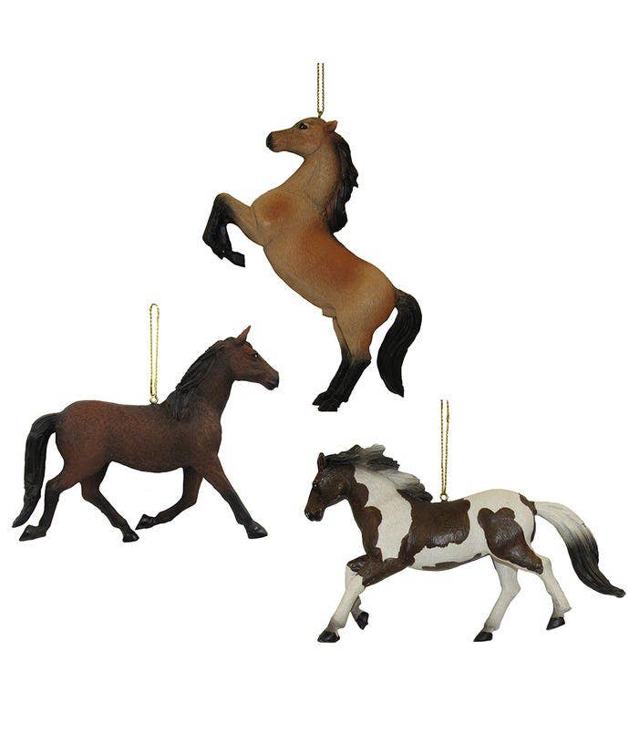 Resin Horse Ornament