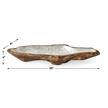 Load image into Gallery viewer, Pearl White Capiz Bowl
