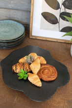 Load image into Gallery viewer, Black Limestone Lazy Susan
