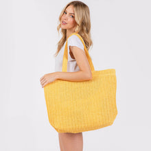 Load image into Gallery viewer, Crochet Straw Tote Bag Collection
