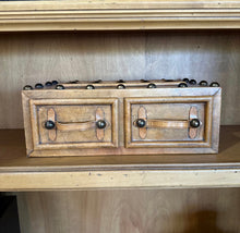 Load image into Gallery viewer, Decor Studded Wooden Box
