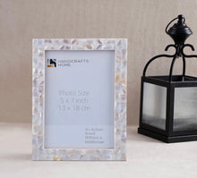 Load image into Gallery viewer, White Mother-of-Pearl Photo Frame Collection
