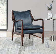 Load image into Gallery viewer, Kiannah Blue Club Chair
