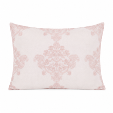 Load image into Gallery viewer, Pink Boho Linen Standard Pillow Sham
