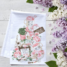 Load image into Gallery viewer, Mother&#39;s Day Farmhouse Tea Towel
