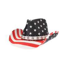 Load image into Gallery viewer, Patriotic Cowboy Hat SPF 50+
