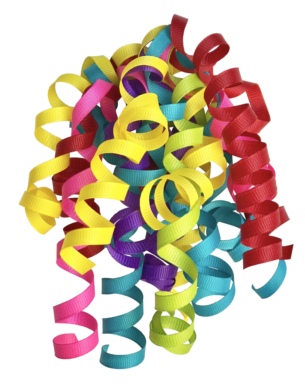 Pop Color Grosgrain Curly Bows