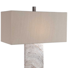 Load image into Gallery viewer, Oxidized Marble Floor Lamp
