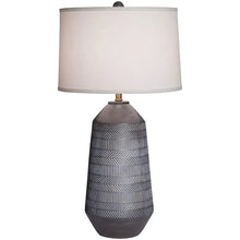 Load image into Gallery viewer, Bronze Carved Table Lamp
