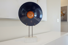 Load image into Gallery viewer, Vintage Art Disc On Stone Stand
