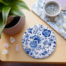 Load image into Gallery viewer, Mediterranean Lemon Coasters | Coastal Blue &amp; Yellow Accents Collection
