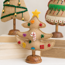 Load image into Gallery viewer, Mini Felt Christmas Tree On Stand
