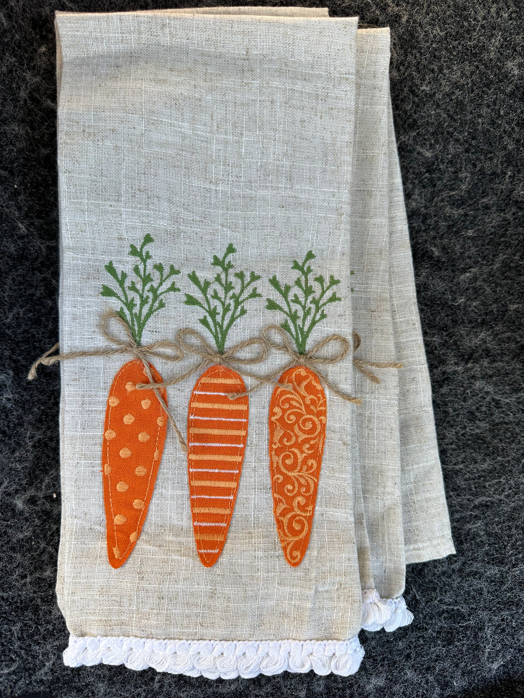 Carrot Tea Towel