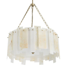 Load image into Gallery viewer, Stacked Onyx Chandelier
