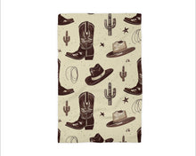 Load image into Gallery viewer, Western Cowboy Cactus Dish Towel

