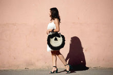 Load image into Gallery viewer, French Straw Handbag W/ Tassels
