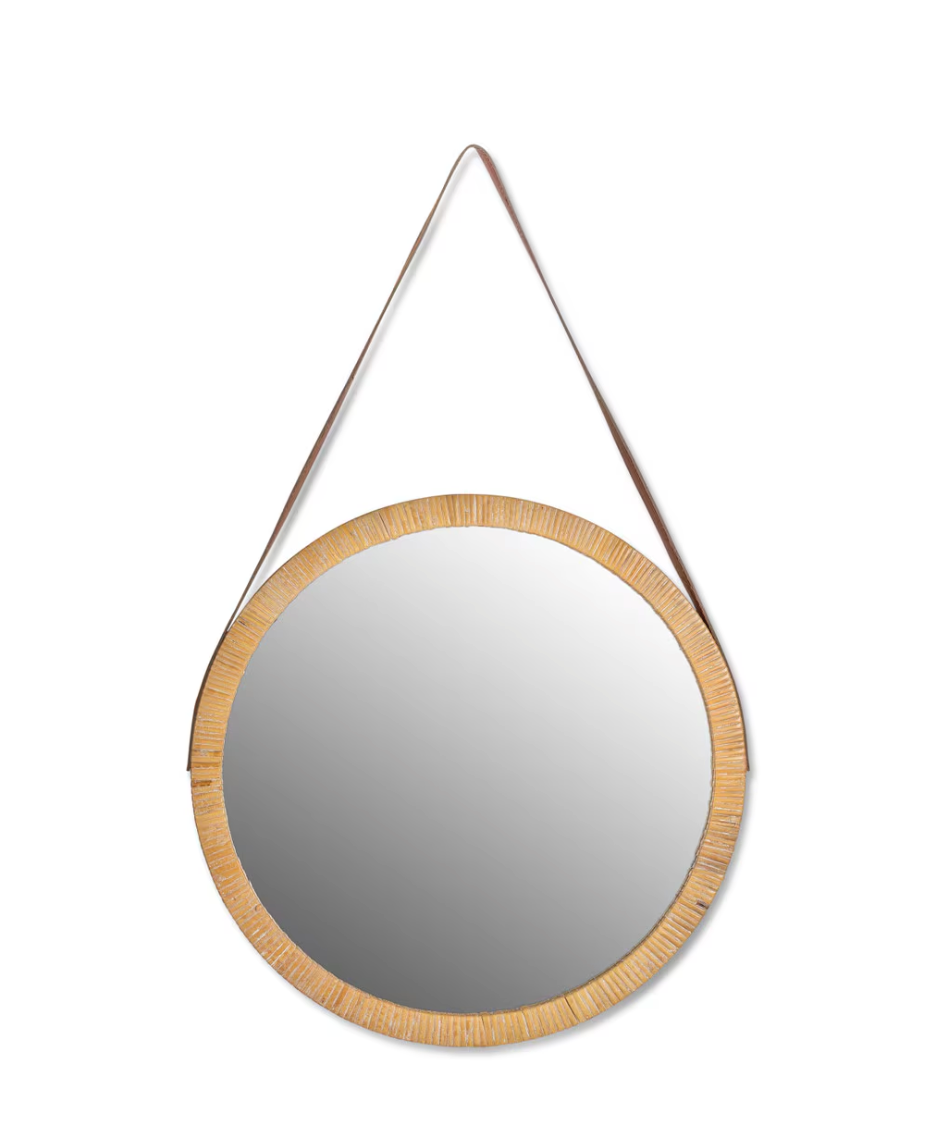 Wooden Wall Mirror