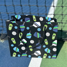 Load image into Gallery viewer, Navy Pickleball Paddle Gift Bag
