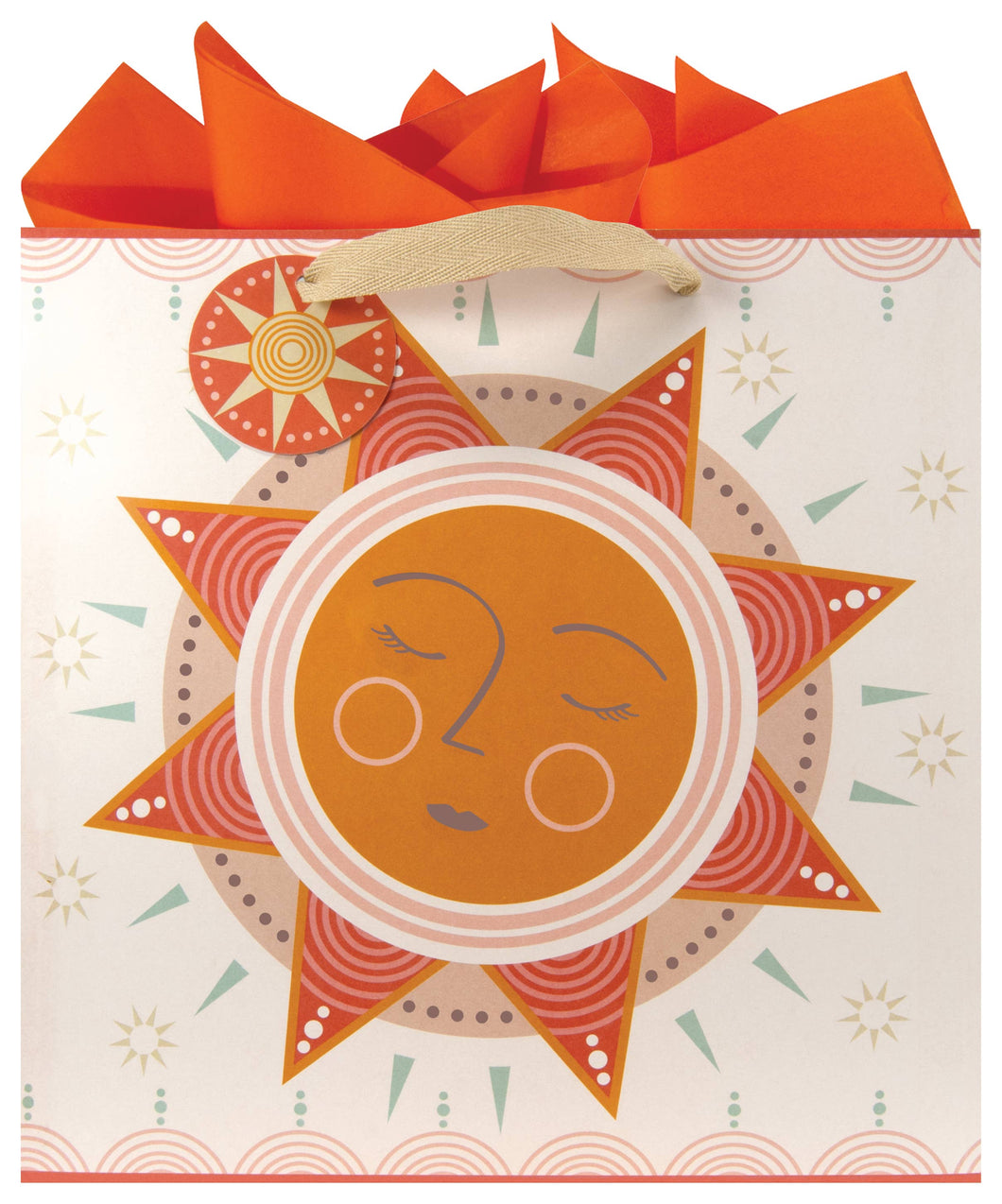 Solar Sun Flair Large Square Gift Bag