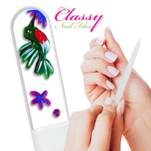 Load image into Gallery viewer, Hummingbird Crystal Nail File
