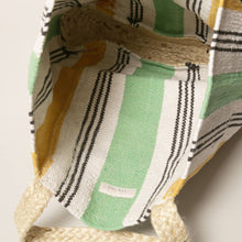 Load image into Gallery viewer, Striped Jute Braided Tote Bag
