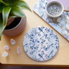 Load image into Gallery viewer, Mediterranean Lemon Coasters | Coastal Blue &amp; Yellow Accents Collection
