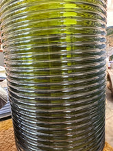 Load image into Gallery viewer, Olive Ribbed Vase
