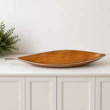 Load image into Gallery viewer, 48” Woodland Leaf Bowl Tray
