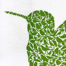 Load image into Gallery viewer, Hummingbird w/ West Coast Native Birds Tea Towel
