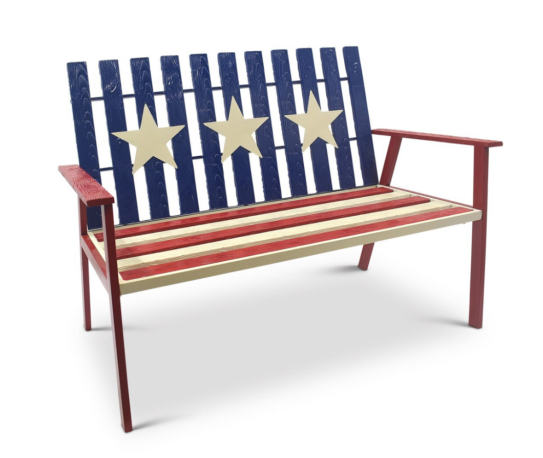 Metal Americana Bench