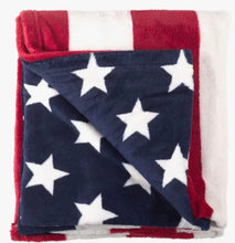 Load image into Gallery viewer, Classic American Flag Throw Blanket
