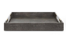 Load image into Gallery viewer, Gray Shagreen Tray
