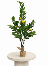 Load image into Gallery viewer, Faux Lemon Tree
