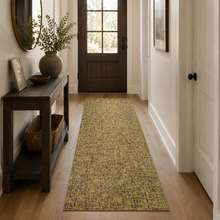 Load image into Gallery viewer, Finley Yellow/Green Rug 8' Runner

