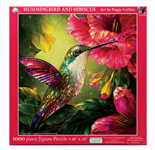 Load image into Gallery viewer, Hummingbird &amp; Hibiscus Puzzle 1000 pc
