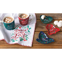 Load image into Gallery viewer, Peace &amp; Joy Bakers Dish Towels Set/3
