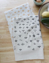 Load image into Gallery viewer, Hand Printed Bee Dish Towel Collection

