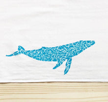 Load image into Gallery viewer, Humpback Whale w/ Arctic Wildlife Tea Towel
