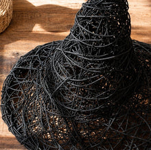 Load image into Gallery viewer, Painted Twig Witch Hat
