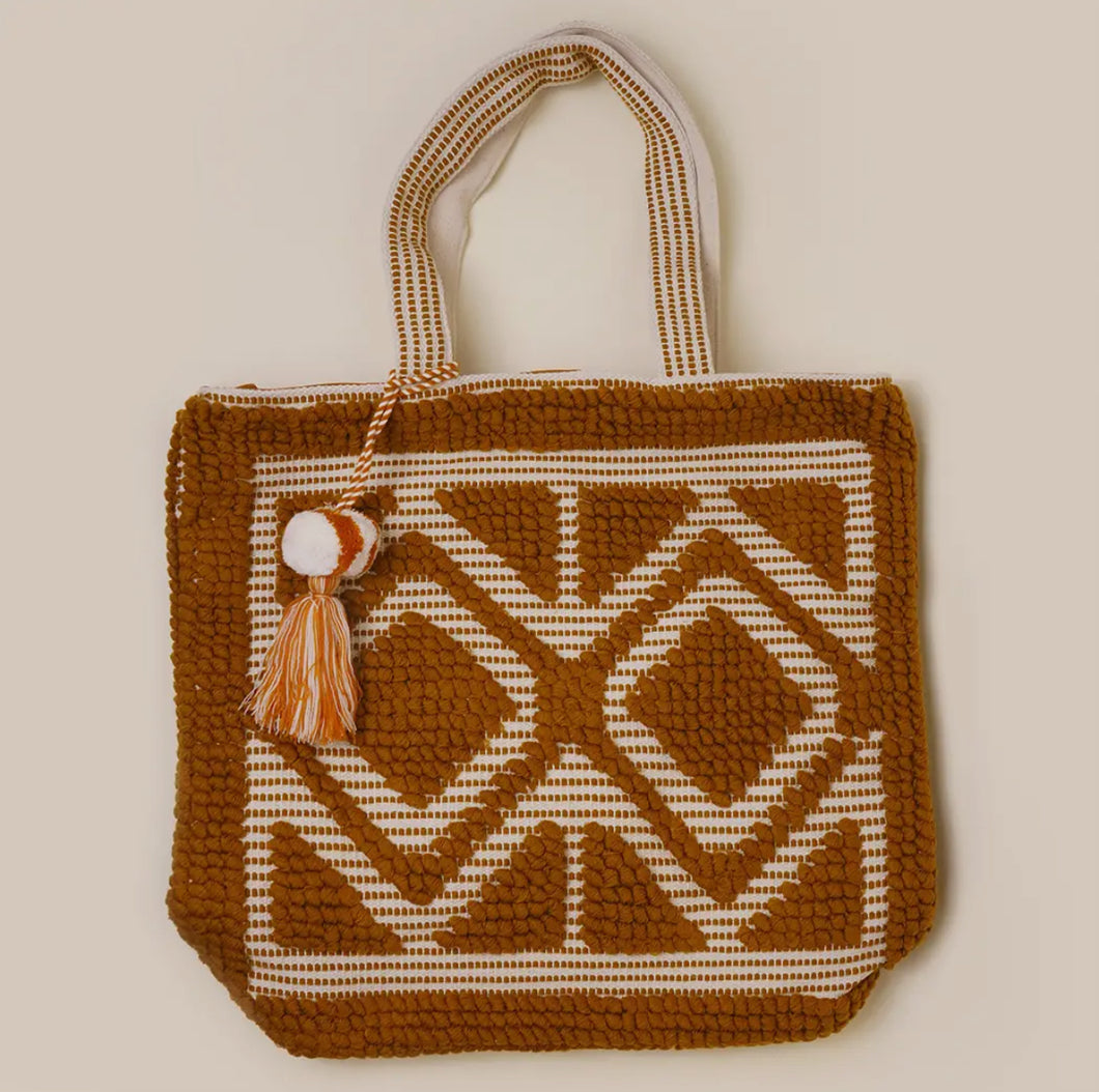 Boho Woven Tote