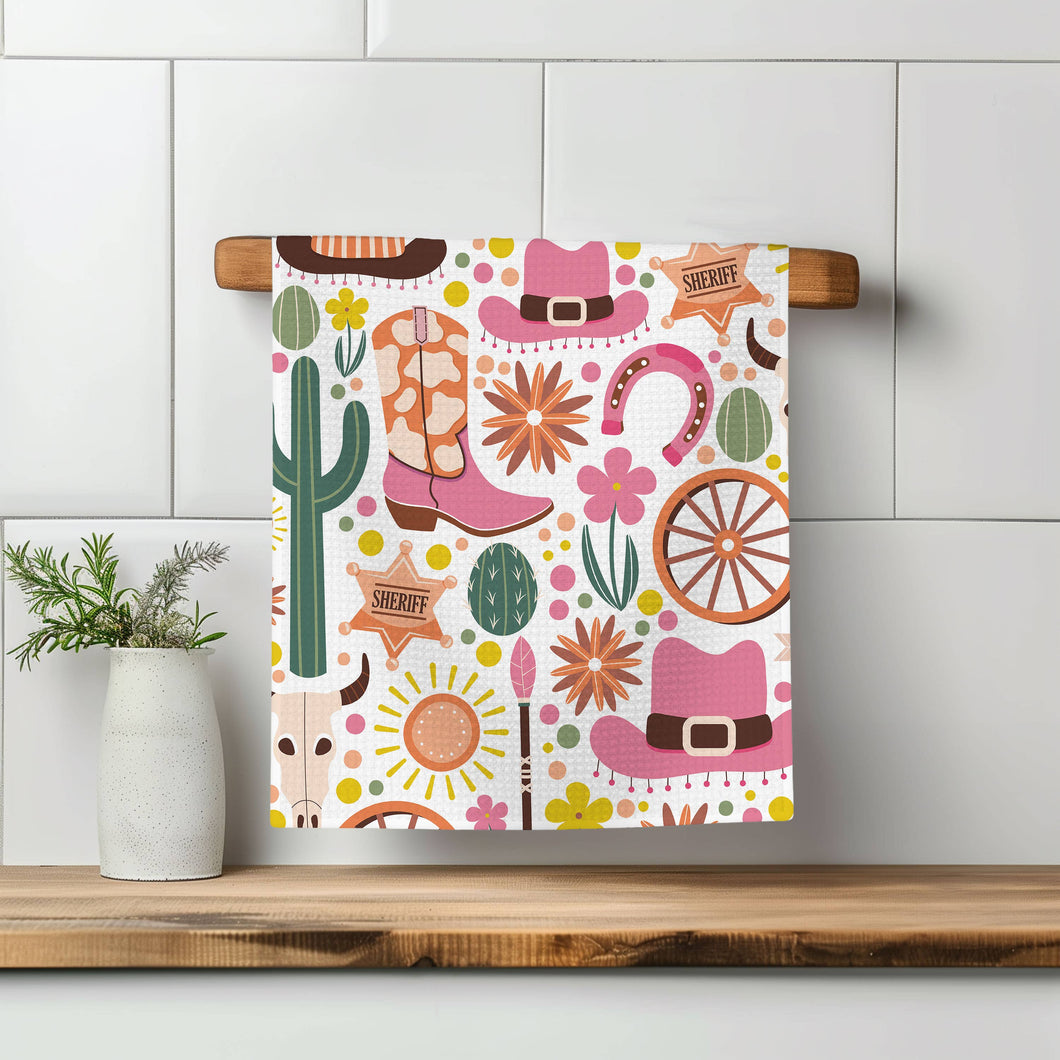 Cowgirl Kitchen Dish Towel