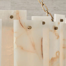 Load image into Gallery viewer, Stacked Onyx Chandelier
