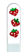 Load image into Gallery viewer, Strawberry Summer Crystal Nail File
